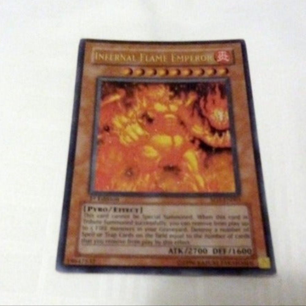 YU-GI-OH! Infernal Flame Emperor - SD3-001 - 1st Edition - Ultra Rare